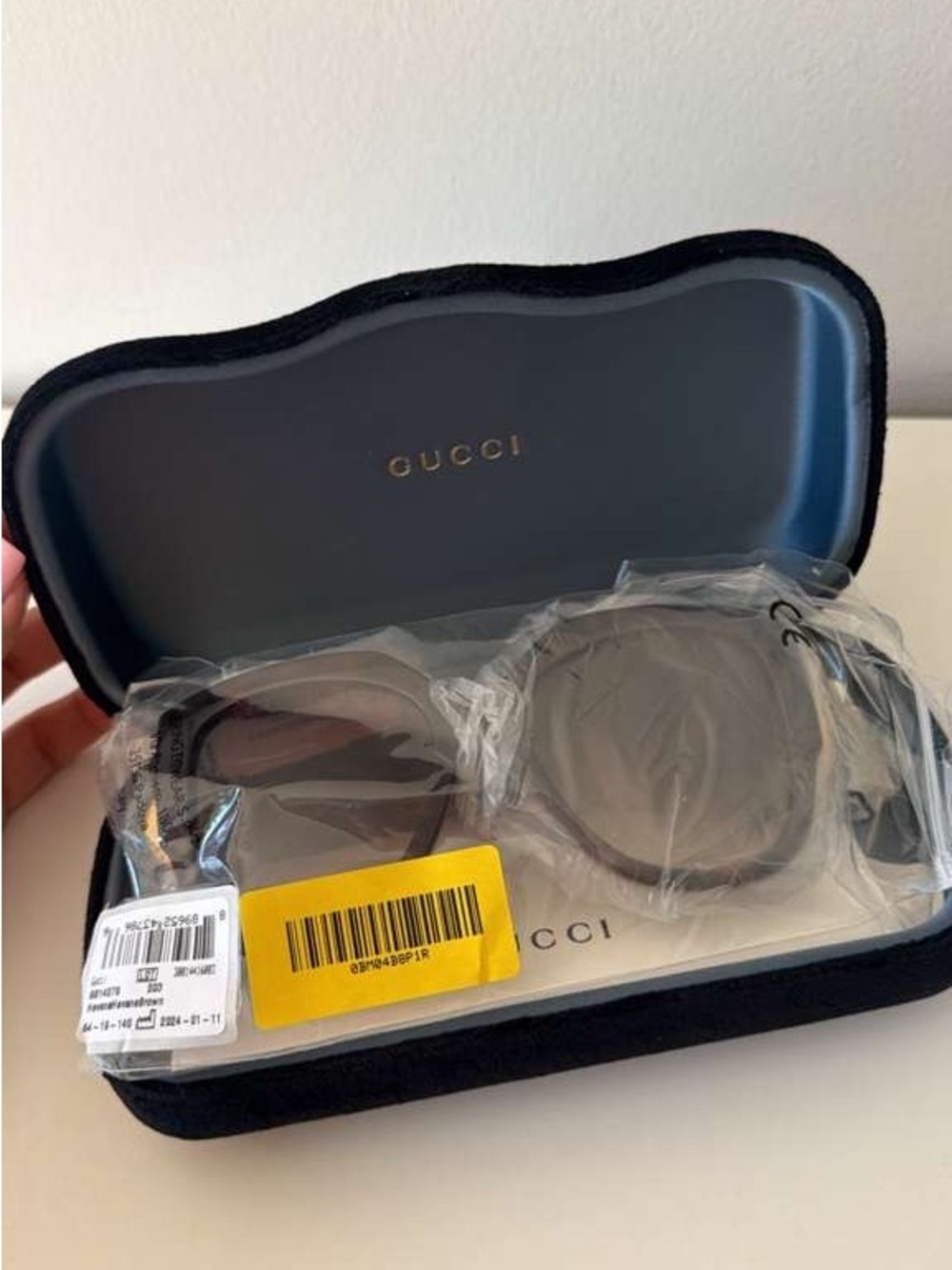 Gucci Brown Tortoiseshell Sunglasses NEW - Picture 4 of 5